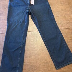 Jag Jeans Madison Fit Straight Leg Dark Wash 18W NWT